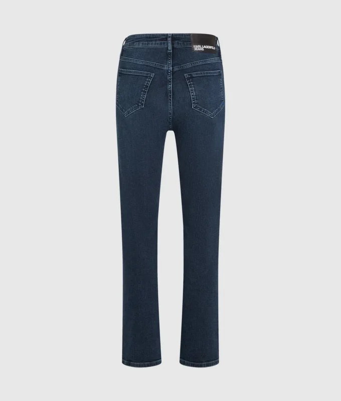Jeans med hög midja och rak passform Jeans med hög midja och rak passform