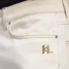 JEANS MED KONTRASTERANDE SÖMMAR