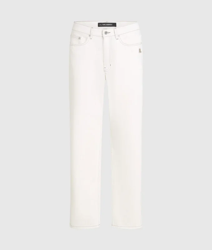 JEANS MED KONTRASTERANDE SÖMMAR