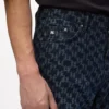 Jeans med monogram över hela ytan Jeans med monogram över hela ytan
