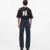 Jeans med monogram över hela ytan Jeans med monogram över hela ytan