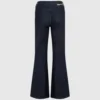 Jeans med splittad fåll