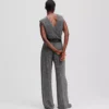 JERSEY RHINESTONE JUMPSUIT