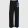 Joggingbyxor med denimpanel Joggingbyxor med denimpanel