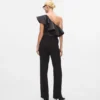 Jumpsuit med en axel