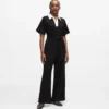Jumpsuit med signaturkrage Jumpsuit med signaturkrage