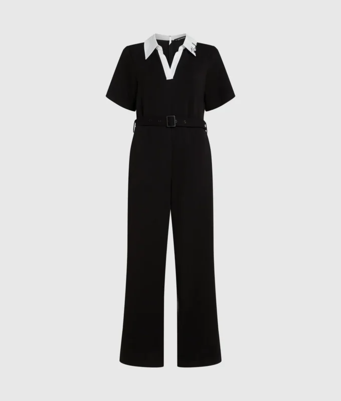 Jumpsuit med signaturkrage Jumpsuit med signaturkrage