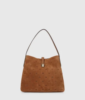 K/Autograph hobo-väska i mocka med hänglås