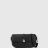 K/AUTOGRAPH PADLOCK SHOULDER BAG