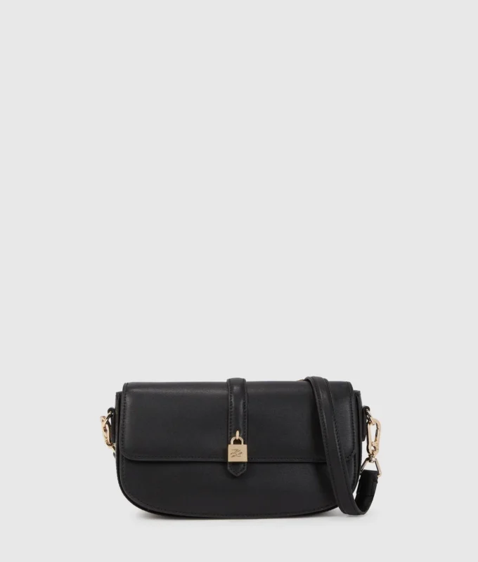 K/AUTOGRAPH PADLOCK SHOULDER BAG