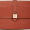 K/AUTOGRAPH PADLOCK SHOULDER BAG