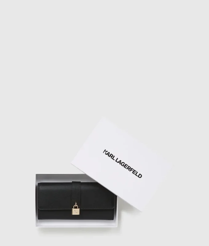 K/Autograph padlock stor plånbok