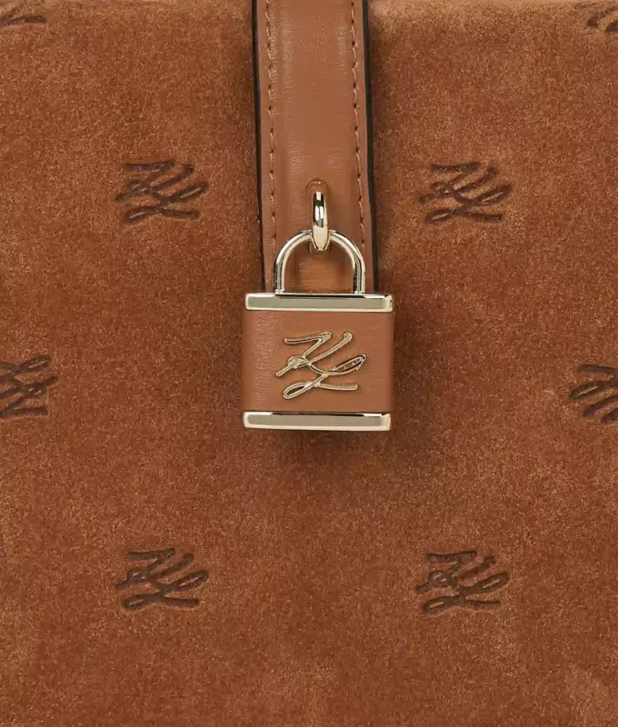K/Autograph padlock suede trunk bag K/Autograph padlock suede trunk bag