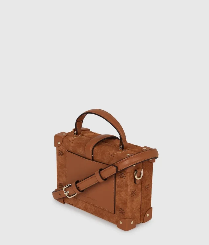 K/Autograph padlock suede trunk bag K/Autograph padlock suede trunk bag