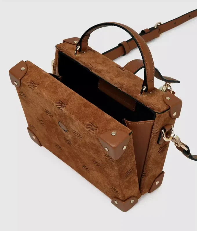 K/Autograph padlock suede trunk bag K/Autograph padlock suede trunk bag
