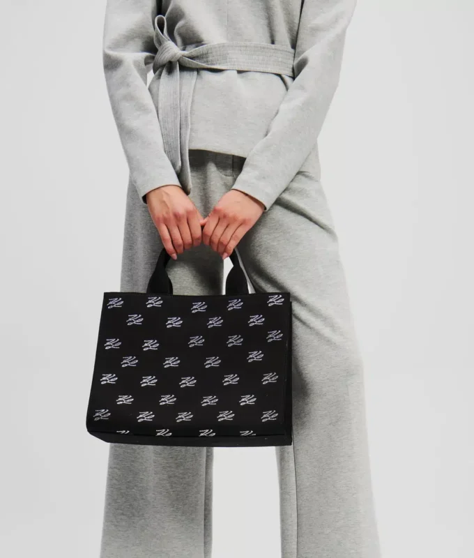 K/AUTOGRAPH SQUARE MEDIUM TOTE BAG