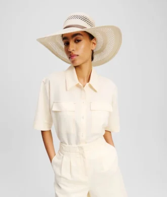 K/AUTOGRAPH STRAW HAT