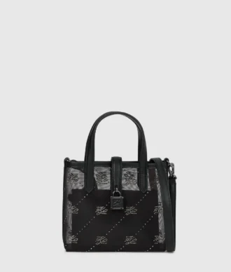 K/Autograph totebag med hänglås och strass