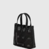 K/Autograph totebag med hänglås och strass