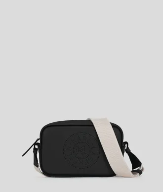 K/CIRCLE PERFORERAD CROSSBODY-VÄSKA