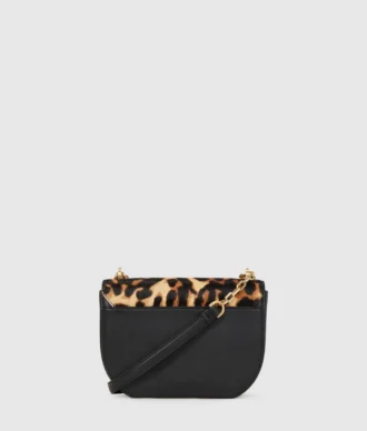 K/Forever liten crossbody-väska med leopardmönster