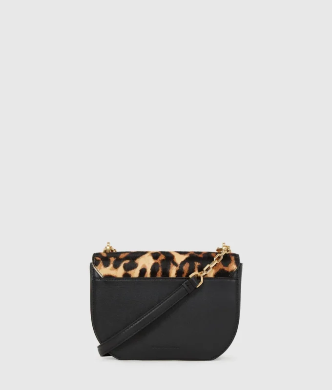 K/Forever liten crossbody-väska med leopardmönster