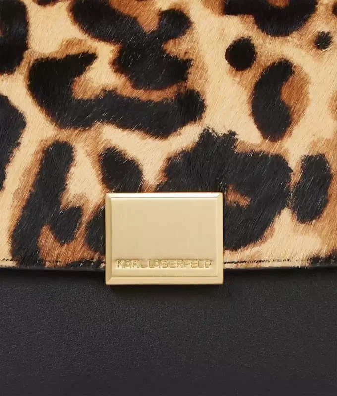 K/Forever liten crossbody-väska med leopardmönster
