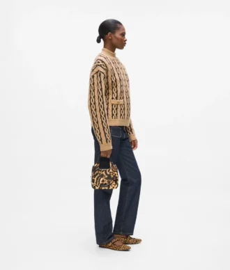 K/Hardware mini leopard tote bag K/Hardware mini leopard tote bag