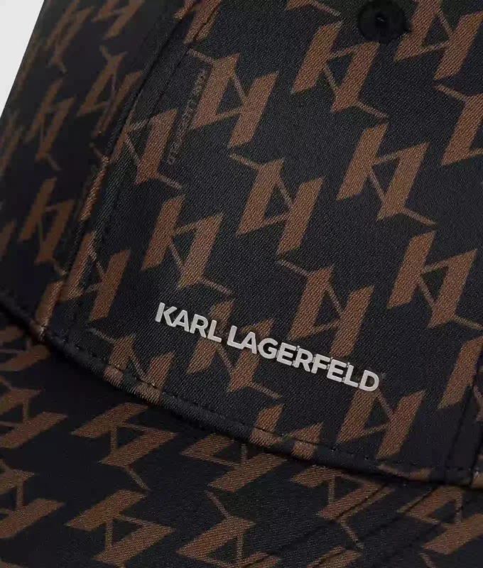 K/Monogram-keps med heltäckande tryck K/Monogram-keps med heltäckande tryck