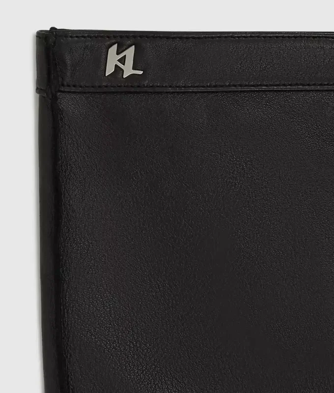 K/Monogram läderhandskar K/Monogram läderhandskar