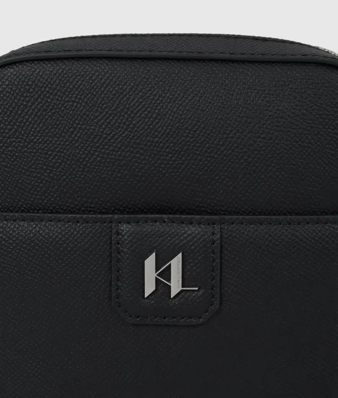K/Monogram läderväska med axelrem K/Monogram läderväska med axelrem