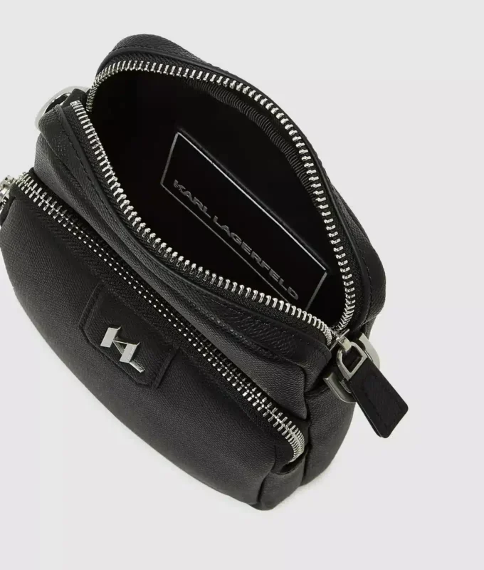 K/Monogram läderväska med axelrem K/Monogram läderväska med axelrem