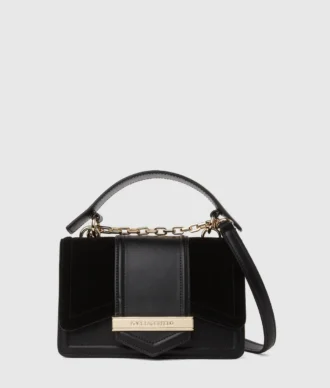 K/Nova liten crossbody-väska i mocka