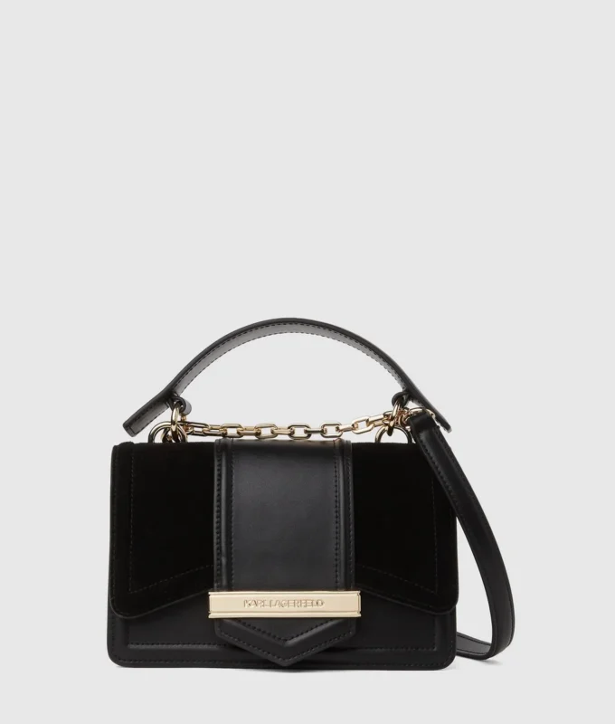 K/Nova liten crossbody-väska i mocka