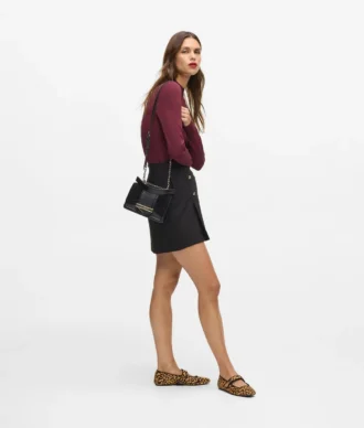 K/Nova liten crossbody-väska i mocka
