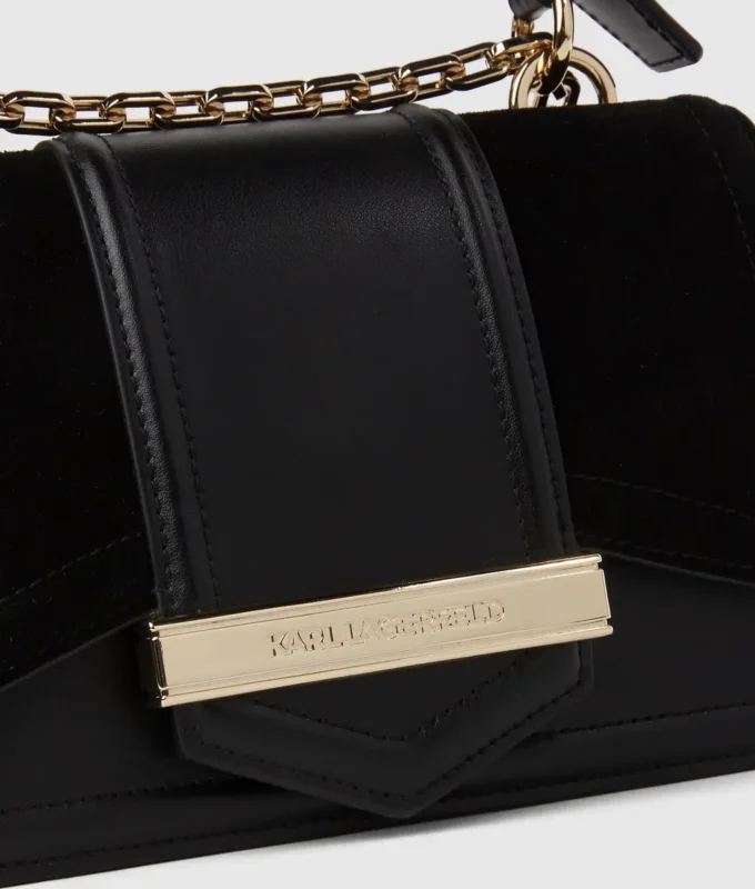 K/Nova liten crossbody-väska i mocka