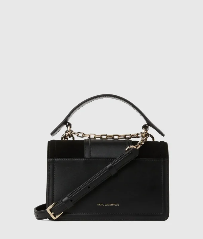 K/Nova liten crossbody-väska i mocka