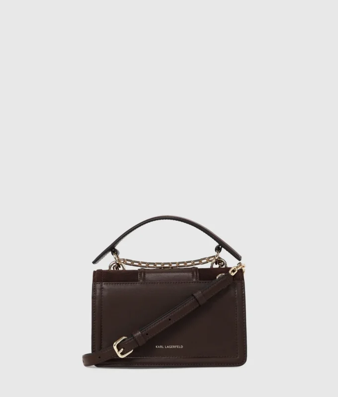 K/Nova liten crossbody-väska i mocka K/Nova liten crossbody-väska i mocka