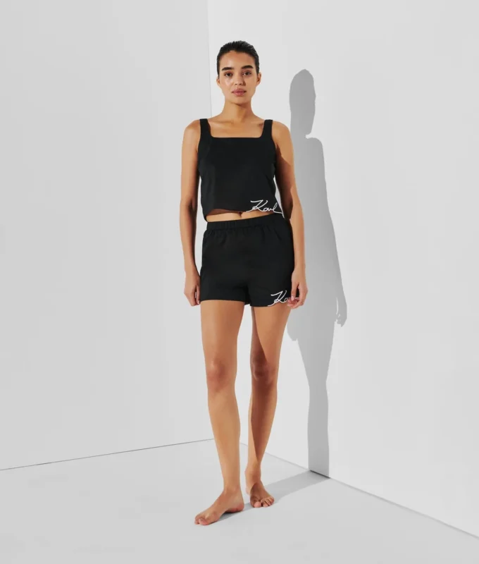 K/SIGNATURE BEACH CROP TOP