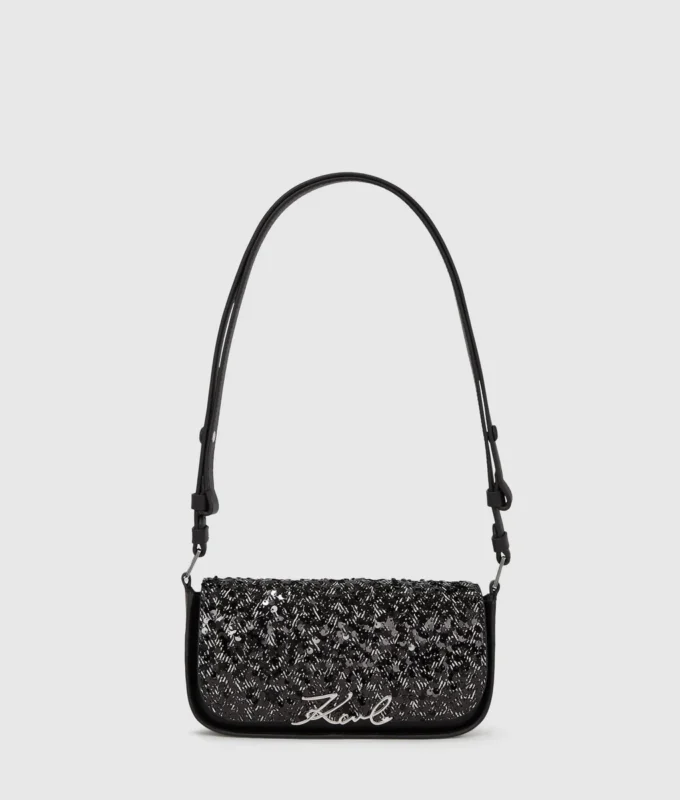 K/Signature crossbody-väska med paljetter K/Signature crossbody-väska med paljetter