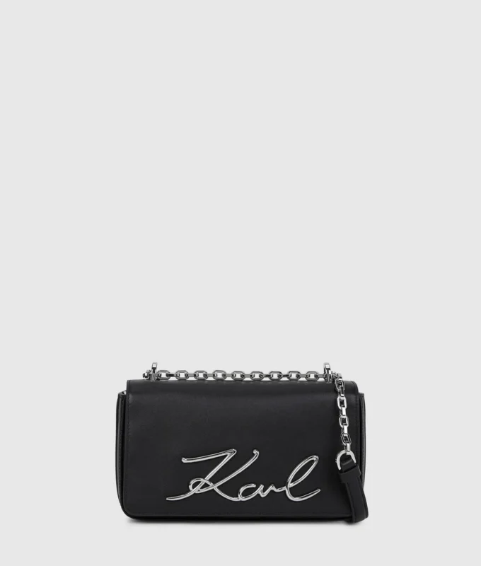 K/Signature liten crossbody-väska