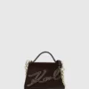 K/Signature liten crossbody-väska