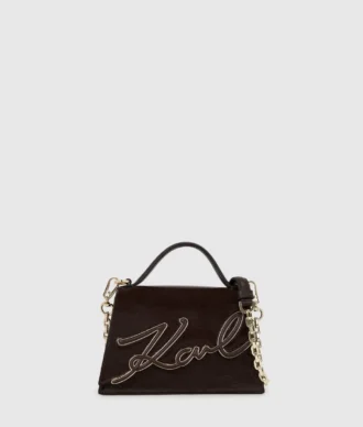 K/Signature liten crossbody-väska