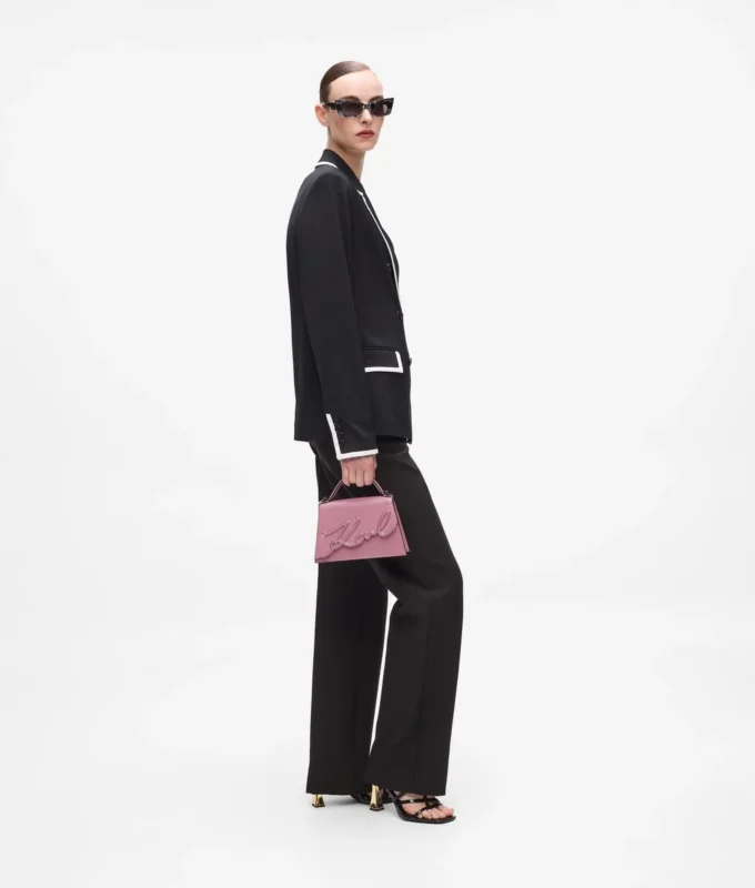 K/Signature liten crossbody-väska K/Signature liten crossbody-väska