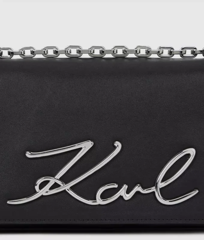 K/Signature liten crossbody-väska
