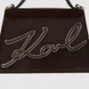 K/Signature liten crossbody-väska