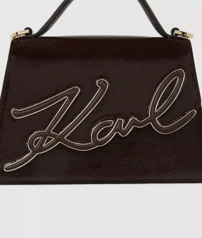K/Signature liten crossbody-väska