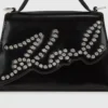 K/Signature liten crossbody-väska med nitar K/Signature liten crossbody-väska med nitar