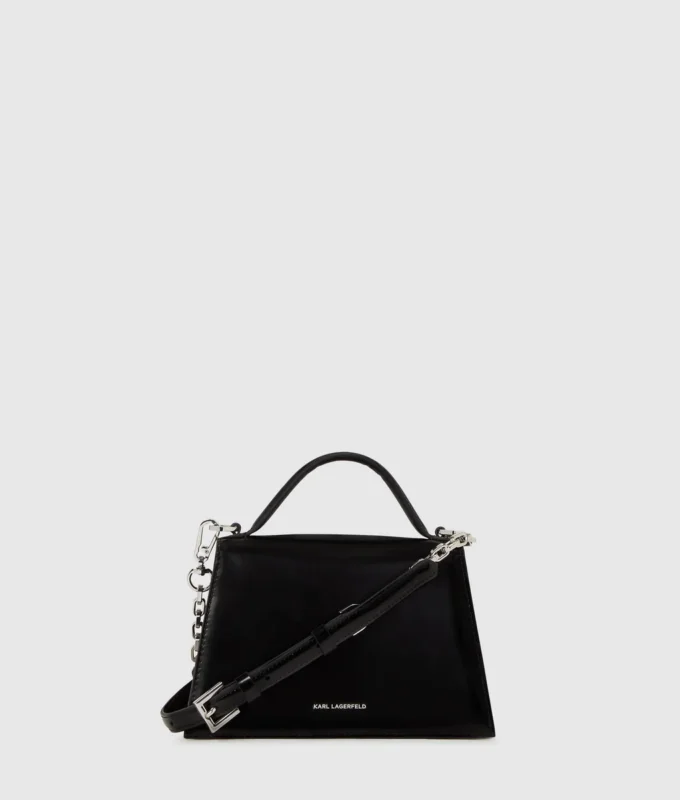 K/Signature liten crossbody-väska med nitar K/Signature liten crossbody-väska med nitar
