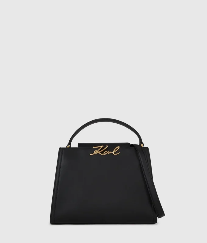 K/Signature medium väska med handtag upptill K/Signature medium väska med handtag upptill